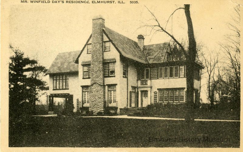 Old photograph of Villa Virginia, Elmhurst